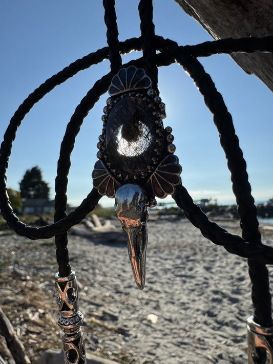 Raven Dreams Bolo Tie