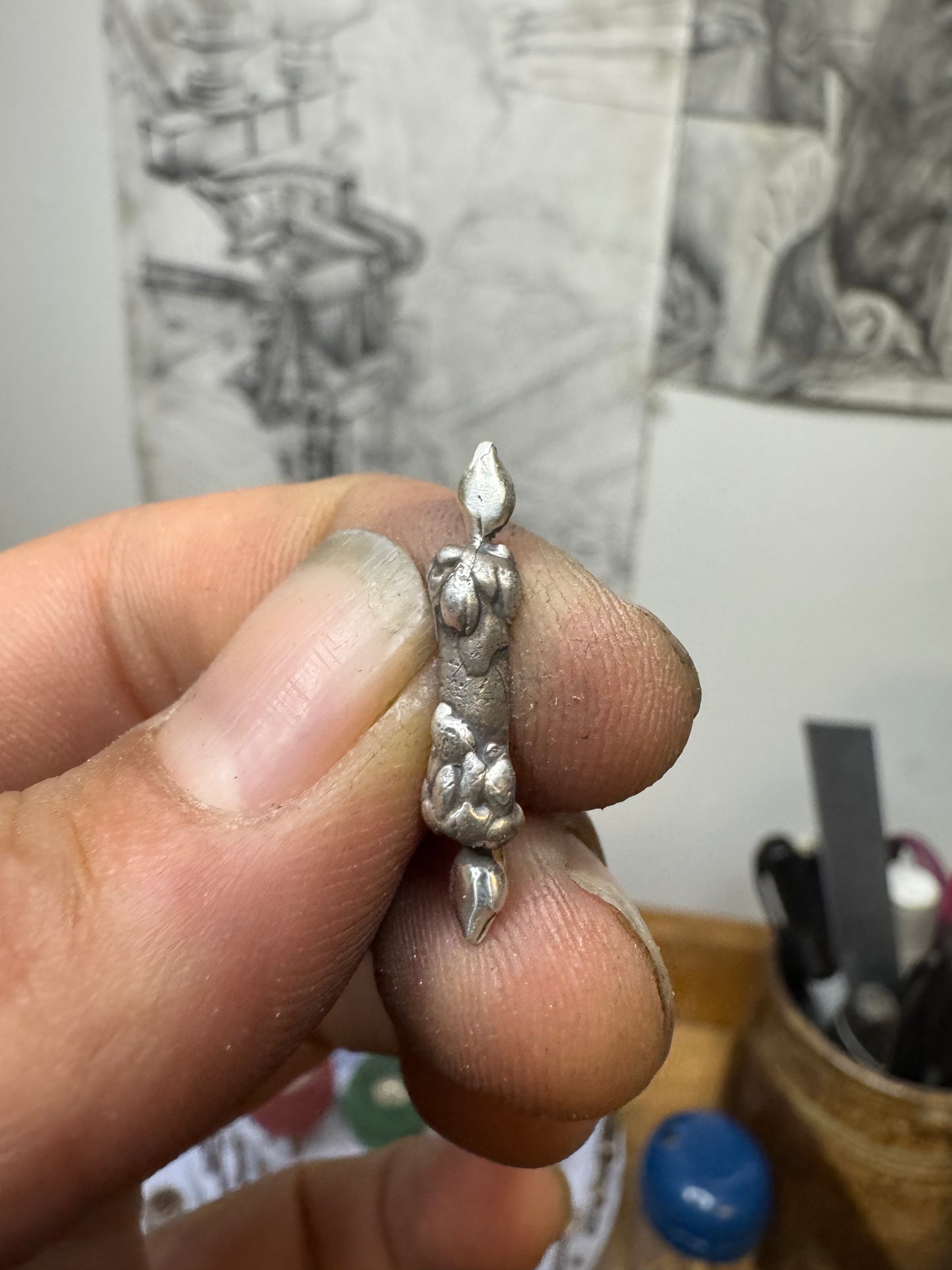 Izzy’s Custom Double Ended Candle Bolo Tie