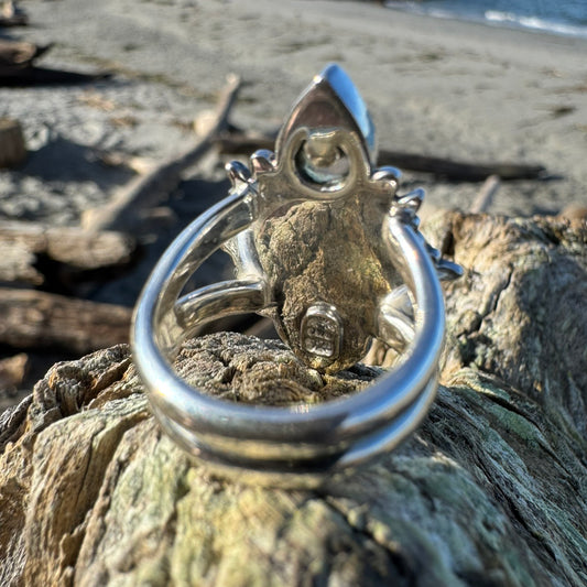 Trinity Heart Ring Size 5.5