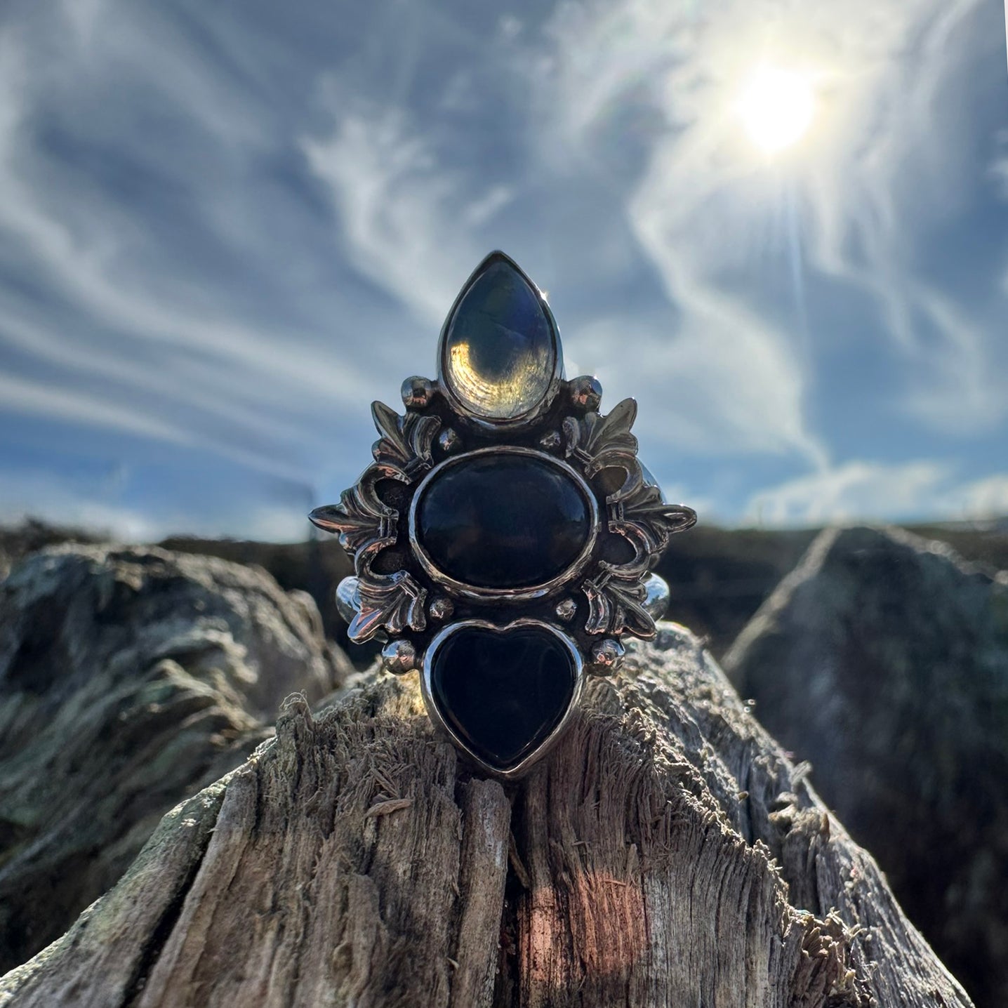 Trinity Heart Ring Size 5.5