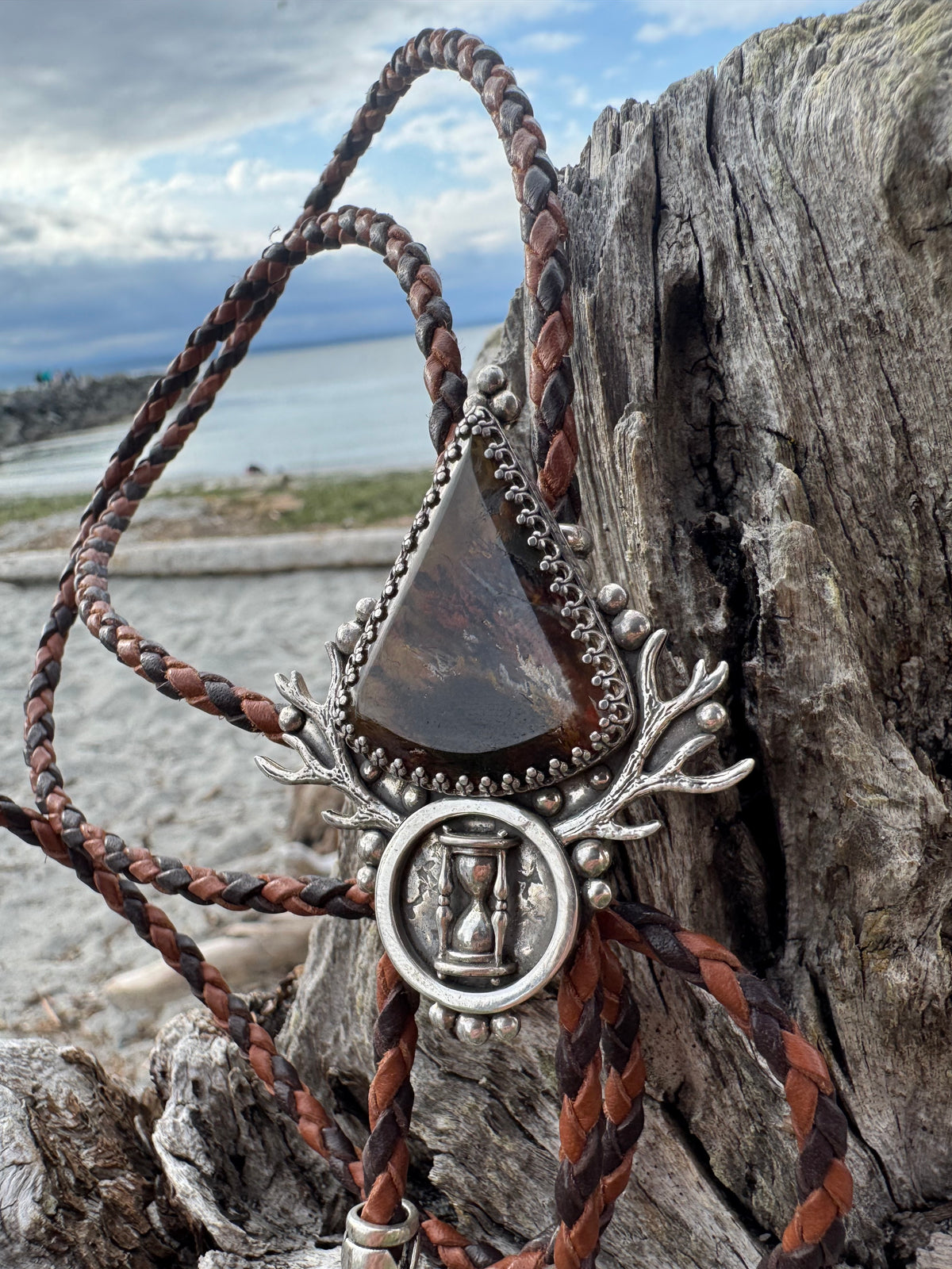 Time Slip Bolo Tie