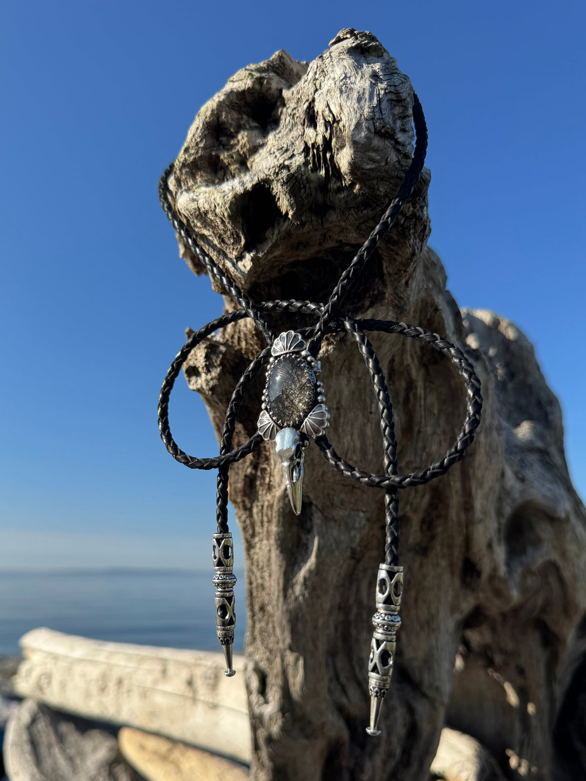Raven Dreams Bolo Tie