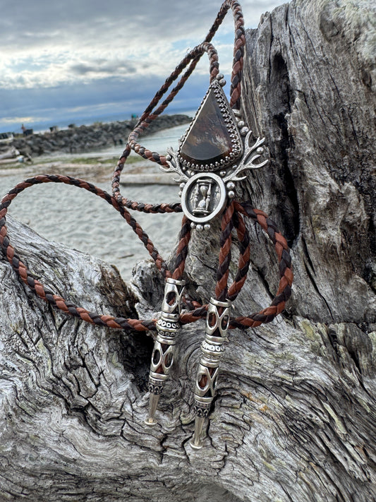 Time Slip Bolo Tie