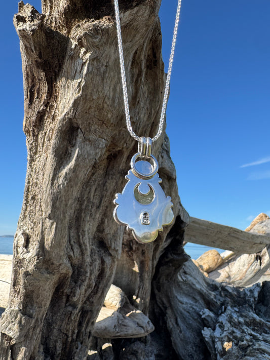Midnight Fox Trot Necklace